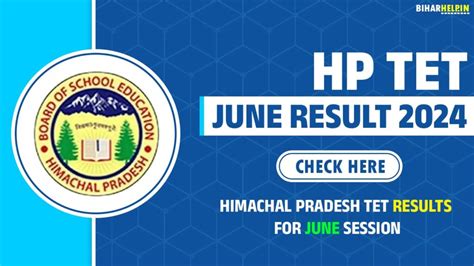 HP TET Result 2024 Released: Check Your Teacher .